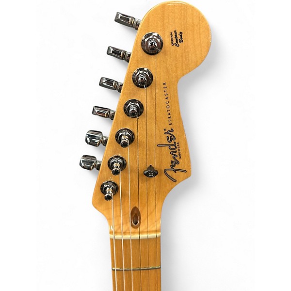 Used Fender American Standard Stratocaster 2 Color Sunburst Solid Body Electric Guitar