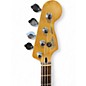 Used Fender Standard Jazz Bass Silver Electric Bass Guitar
