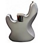 Used Fender Standard Jazz Bass Silver Electric Bass Guitar