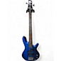 Used Ibanez mikro bass blue Electric Bass Guitar thumbnail