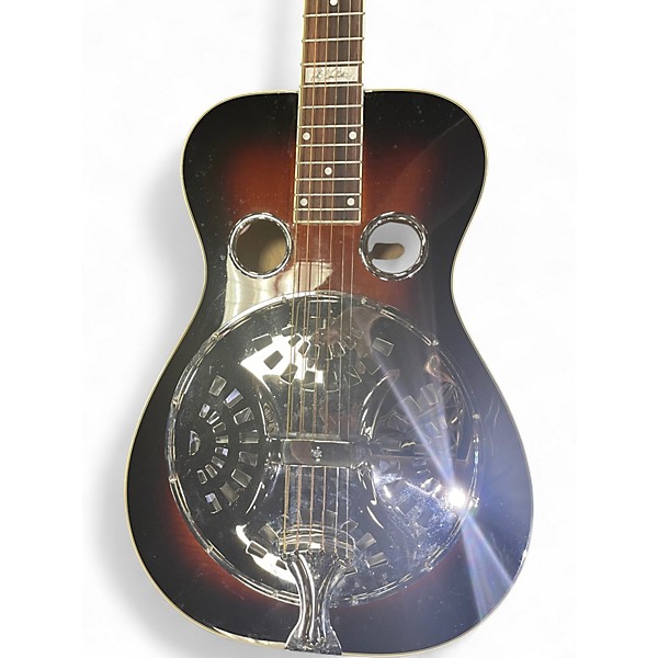 Used Recording King RR-75PLSN 2 Tone Sunburst Acoustic Guitar