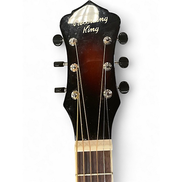 Used Recording King RR-75PLSN 2 Tone Sunburst Acoustic Guitar