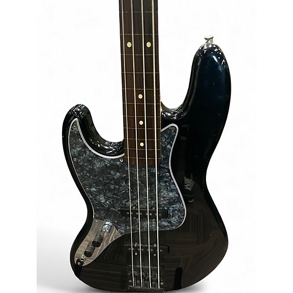 Used Fender Standard Jazz Bass Black Electric Bass Guitar