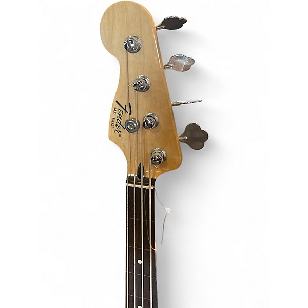 Used Fender Standard Jazz Bass Black Electric Bass Guitar