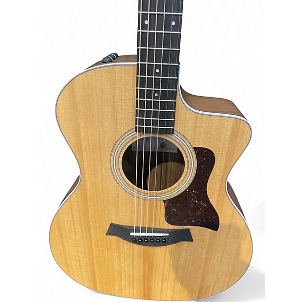 Used Taylor 214CE Natural Acoustic Electric Guitar