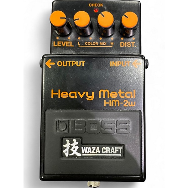 Used BOSS HM2W Effect Pedal