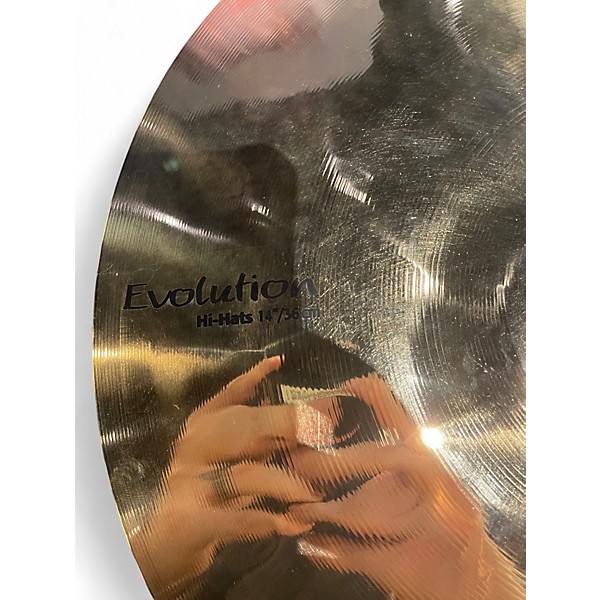 Used SABIAN 14in HHX Evolution Hi Hat Top Cymbal