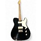 Used Squier Paranormal Baritone Cabronita Telecaster Black Solid Body Electric Guitar thumbnail