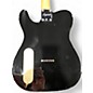 Used Squier Paranormal Baritone Cabronita Telecaster Black Solid Body Electric Guitar
