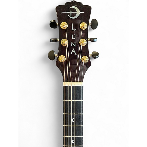 Used Luna VISTA EAGLE EAGLE BIRD SUNSET Acoustic Electric Guitar