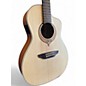 Used Luna SONG PARLOR Natural Acoustic Electric Guitar