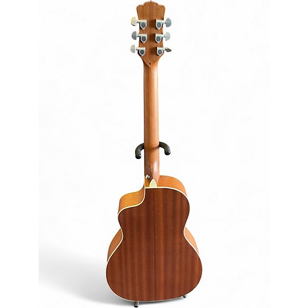 Used Luna SONG PARLOR Natural Acoustic Electric Guitar