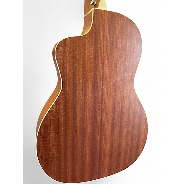 Used Luna SONG PARLOR Natural Acoustic Electric Guitar