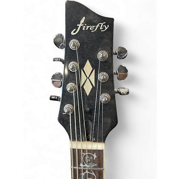 Used Firefly AEROSONIC FFAC7 Sunburst Solid Body Electric Guitar
