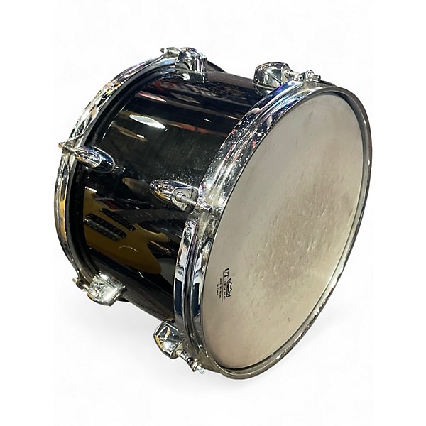 Used Yamaha 4 Piece Stage Custom Black Drum Kit