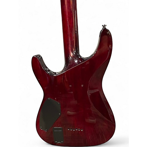 Used Schecter Guitar Research Hellraiser C1 Black Cherry Solid Body Electric Guitar