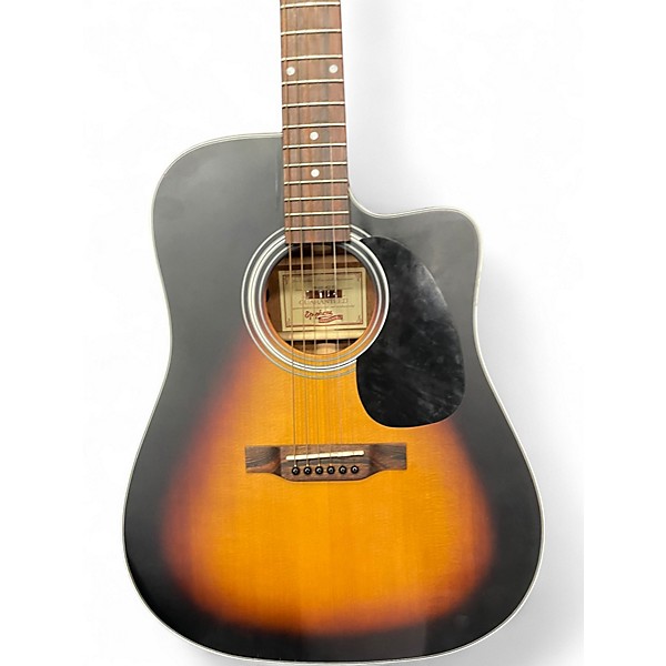Used Epiphone MASTERBILT DR-400 MCE VSS BURST Acoustic Electric Guitar