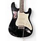Used Silvertone SS-11 Black Solid Body Electric Guitar