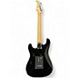 Used Silvertone SS-11 Black Solid Body Electric Guitar