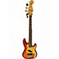 Used 2004 Fender American Deluxe Precision Bass Aged Cherry Burst Electric Bass Guitar thumbnail