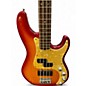 Used 2004 Fender American Deluxe Precision Bass Aged Cherry Burst Electric Bass Guitar