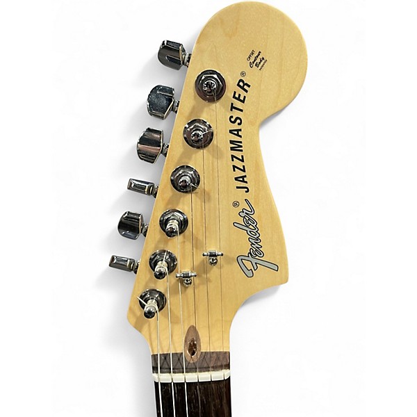 Used 2024 Fender American Performer Jazzmaster Blue Solid Body Electric Guitar