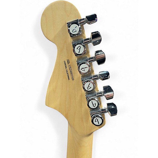 Used 2024 Fender American Performer Jazzmaster Blue Solid Body Electric Guitar
