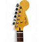 Used 2011 Fender Blacktop Jaguar P90 Chrome Red Metallic Solid Body Electric Guitar