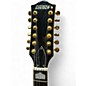 Used Gretsch Guitars G5422G-12 Black and Gold Hollow Body Electric Guitar