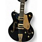 Used Gretsch Guitars G5422G-12 Black and Gold Hollow Body Electric Guitar