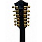 Used Gretsch Guitars G5422G-12 Black and Gold Hollow Body Electric Guitar
