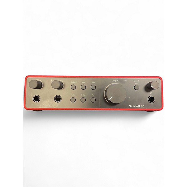 Used Focusrite SCARLETT 2I2 GEN 4 Audio Interface