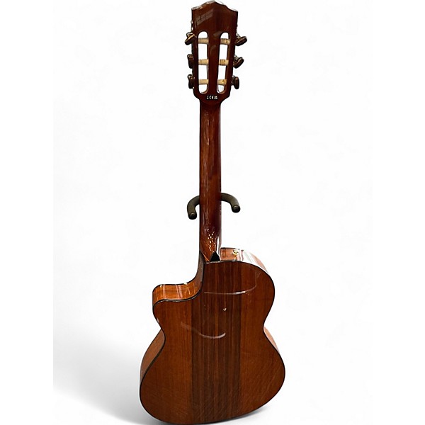 Used Fender CN-140SCE Natural Classical Acoustic Electric Guitar