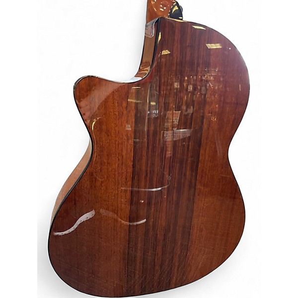 Used Fender CN-140SCE Natural Classical Acoustic Electric Guitar