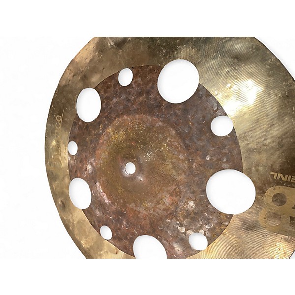 Used MEINL 14in byzance dual multi trash Cymbal