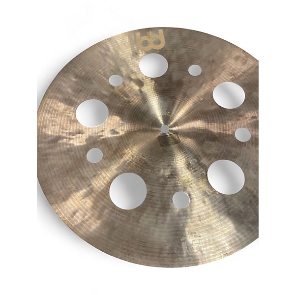Used MEINL 14in byzance dual multi trash Cymbal