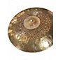 Used MEINL 16in byzance dual crash Cymbal