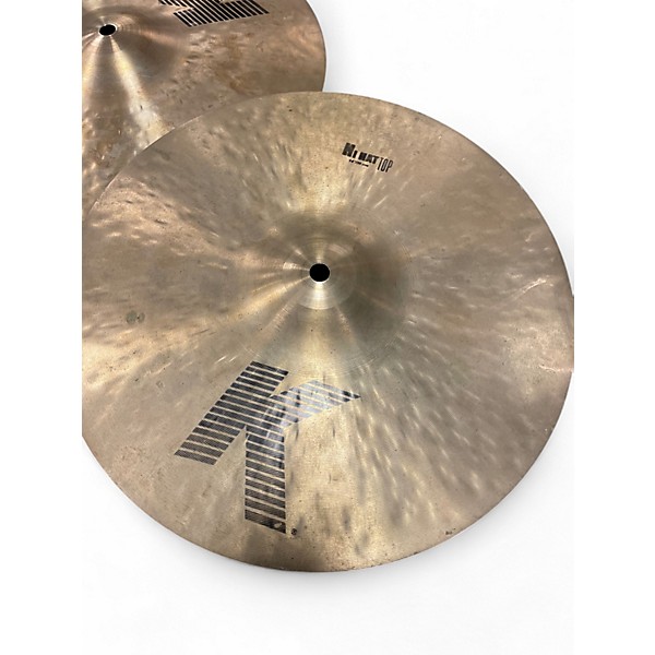 Used Zildjian 14in K Hi Hat Pair Cymbal