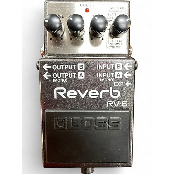 Used BOSS RV6 Digital Reverb Effect Pedal