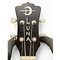Used Luna Concert Tattoo Wood Ukulele