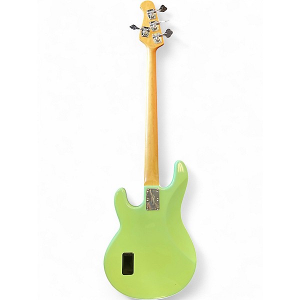 Used Sterling by Music Man Sub 4 Surf Green Electric Bass Guitar