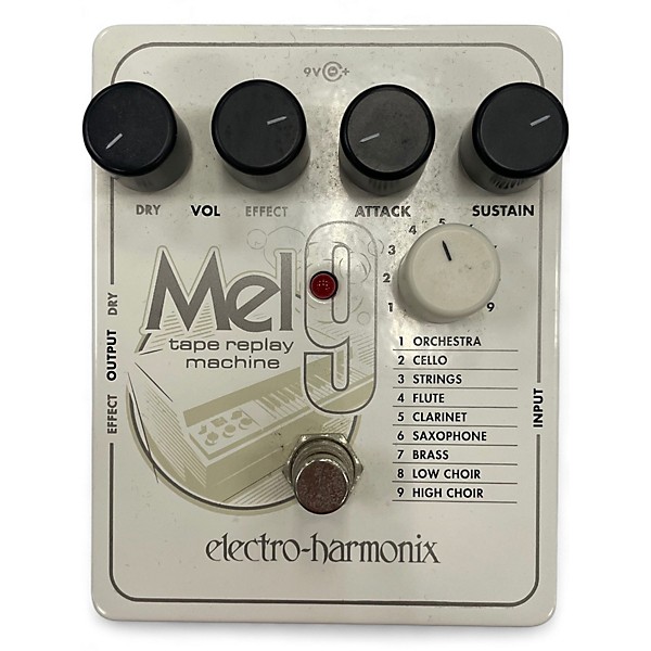 Used Electro-Harmonix MEL9 Tape Replay Machine Effect Pedal