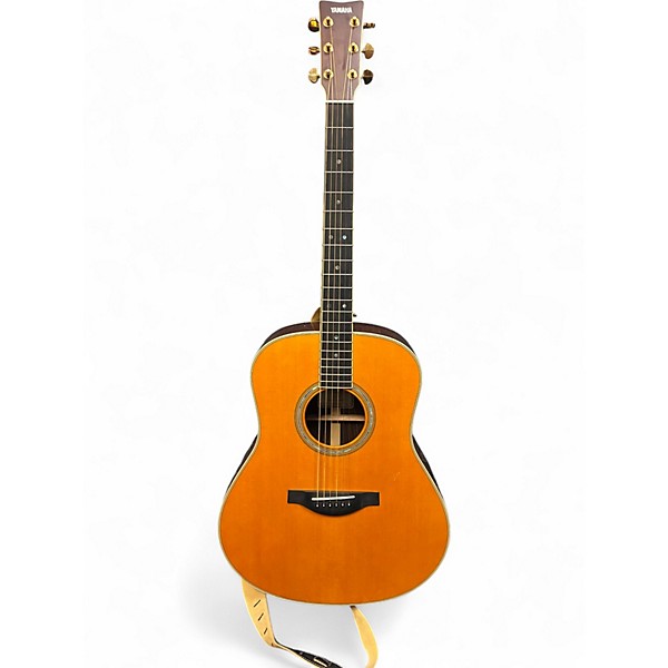 Used Yamaha LLTA Natural Acoustic Electric Guitar