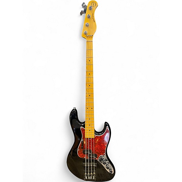 Used Sadowsky Guitars MetroExpress 21 Fret Hybrid PJ 4 String Black Electric Bass Guitar