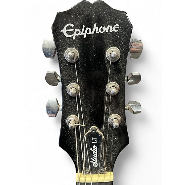 Used Epiphone STUDIO LT Black Solid Body Electric Guitar