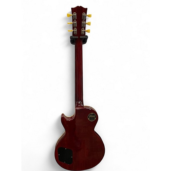 Used Gibson LES PAUL CUSTOM R0 Dark Cherry Burst Solid Body Electric Guitar