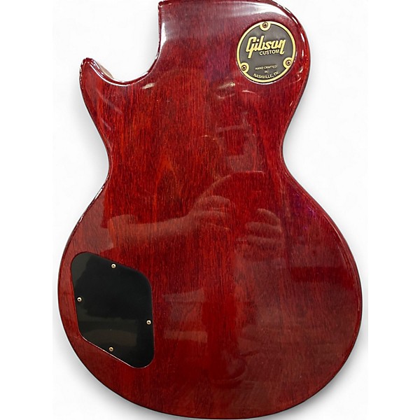 Used Gibson LES PAUL CUSTOM R0 Dark Cherry Burst Solid Body Electric Guitar
