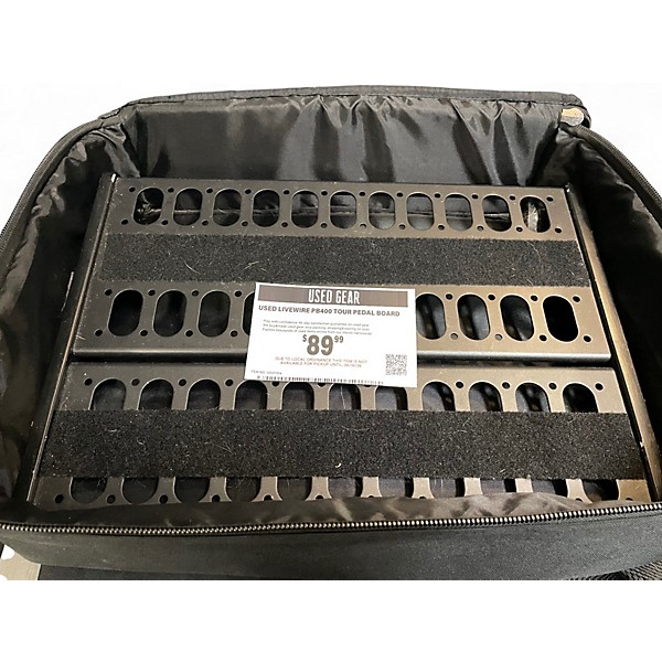 Used Livewire PB400 Tour Pedal Board