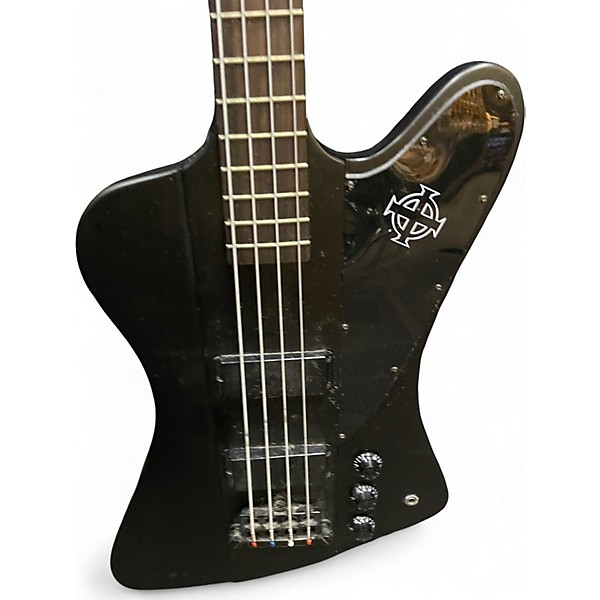 Used Epiphone Nikki Sixx Signature Blackbird Satin Black Electric Bass Guitar