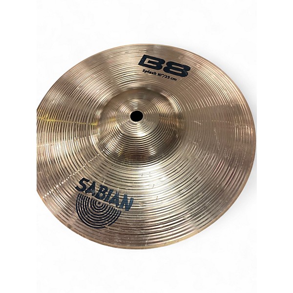 Used SABIAN 10in B8 Splash Cymbal